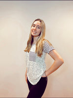 Animal Print Pocket Top