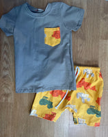 Takin' a Tractor Ride Shorts Jogger Set (Boys)