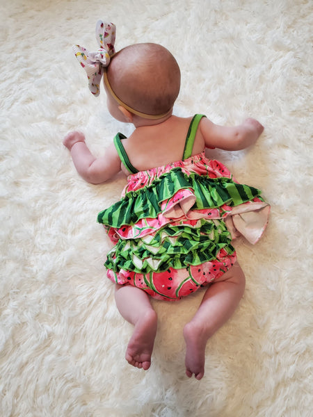 Watermelon Summer Baby Outfit